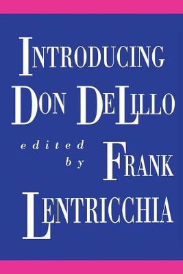 Book cover for Introducing Don DeLillo