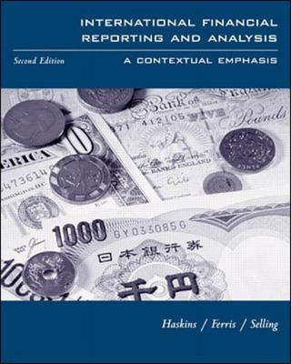 Book cover for International Financial Reporting and Analysis