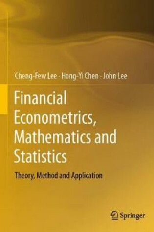 Cover of Financial Econometrics, Mathematics and Statistics