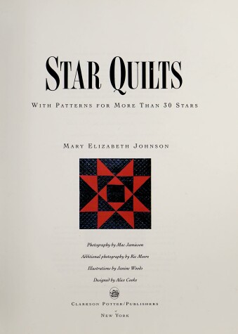 Book cover for Star Quilts