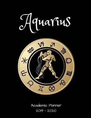 Book cover for Aquarius 2019 - 2020 Academic Planner