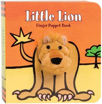 Book cover for Little Lion Finger Puppet Book