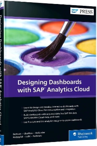 Cover of Designing Dashboards with SAP Analytics Cloud