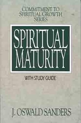 Book cover for Spiritual Maturity