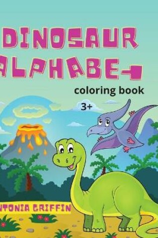 Cover of Dinosaur alphabet coloring book