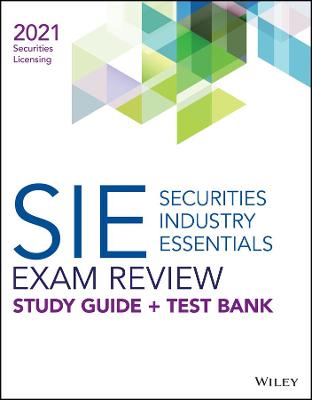 Book cover for Wiley Securities Industry Essentials Exam Review +  Test Bank 2021