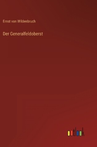 Cover of Der Generalfeldoberst