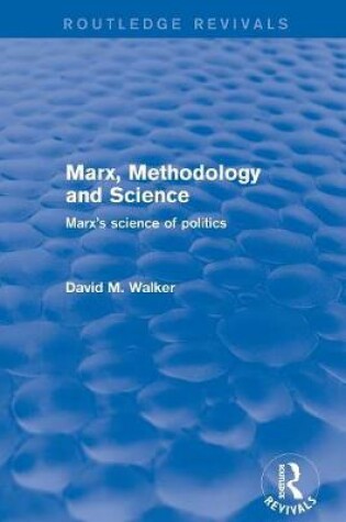 Cover of Revival: Marx, Methodology and Science (2001)