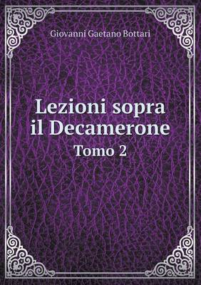 Book cover for Lezioni sopra il Decamerone Tomo 2