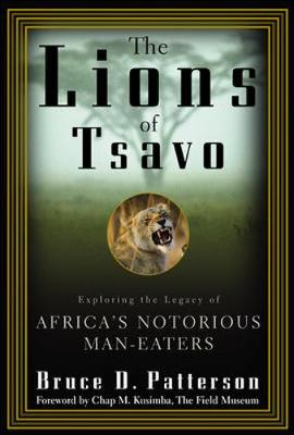 Book cover for The Lions of Tsavo