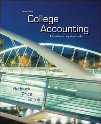 Book cover for College Accounting: A Contemporary Approach