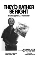 Book cover for They'd Rather Be Right