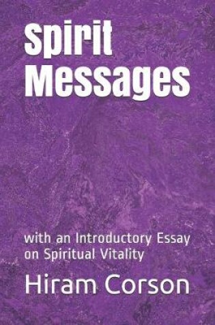 Cover of Spirit Messages