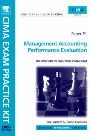 Cover of CIMA Exam Practice Kit Management Accounting Performance Evaluation