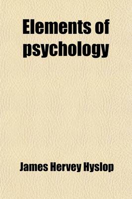 Book cover for Elements of Psychology