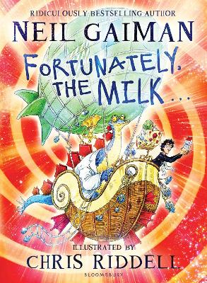 Book cover for Fortunately, the Milk . . .