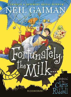 Book cover for Fortunately, the Milk . . .