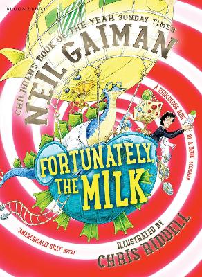 Book cover for Fortunately, the Milk . . .