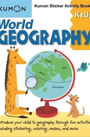 Cover of World Geography K & Up: Sticker Activity Book