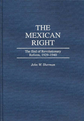 Book cover for The Mexican Right