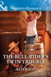 Book cover for The Bull Rider's Twin Trouble
