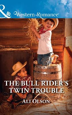 Book cover for The Bull Rider's Twin Trouble