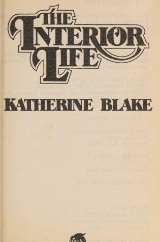 Cover of The Interior Life