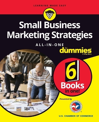 Book cover for Small Business Marketing Strategies All-in-One For Dummies