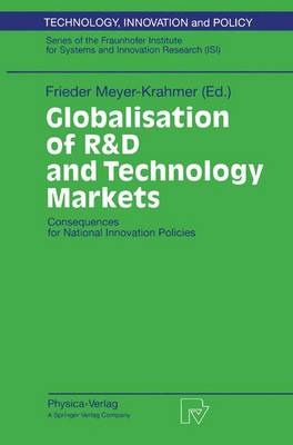 Book cover for Globalisation of R&d and Technology Markets