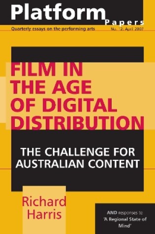 Cover of Platform Papers 12: Film in the Age of Digital Distribution
