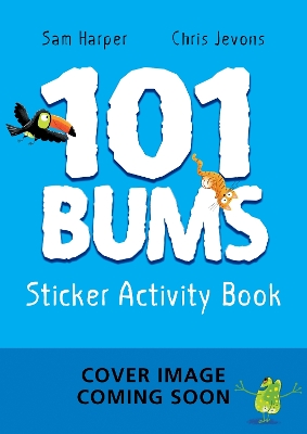 Book cover for 101 Bums Sticker Activity Book