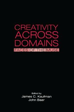 Cover of Creativity Across Domains