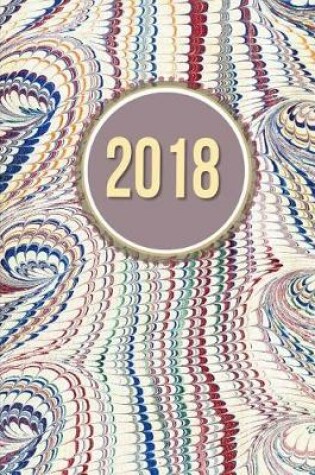 Cover of 2018 Diary Mauve Design