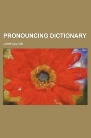 Cover of Pronouncing Dictionary