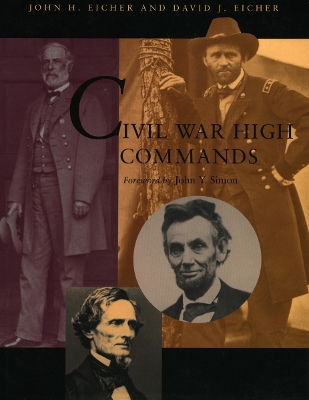 Book cover for Civil War High Commands