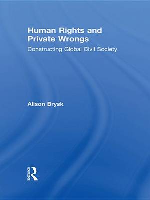 Book cover for Human Rights and Private Wrongs