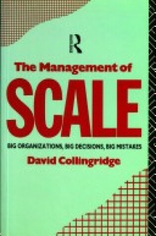 Cover of The Management of Scale