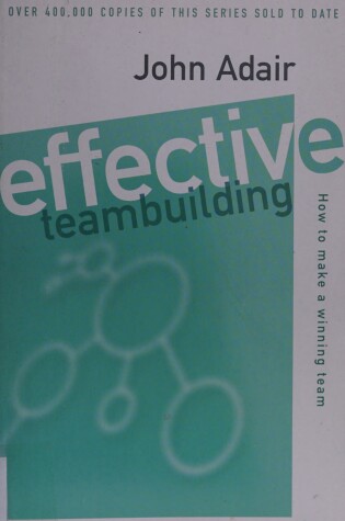 Cover of Effective Team Building