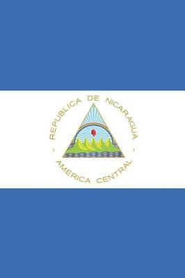 Book cover for Nicaragua Flag Notebook - Nicaraguan Flag Book - Nicaragua Travel Journal