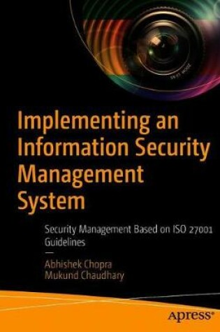 Cover of Implementing an Information Security Management System