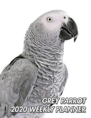 Book cover for Grey Parrot 2020 Weekly Planner