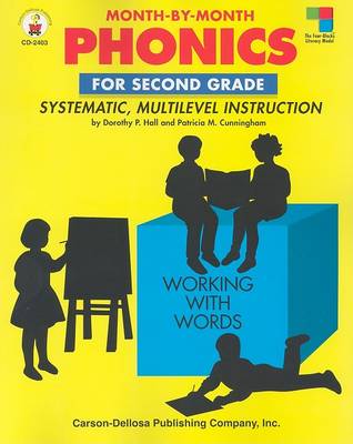 Book cover for Month-By-Month Phonics for Second Grade