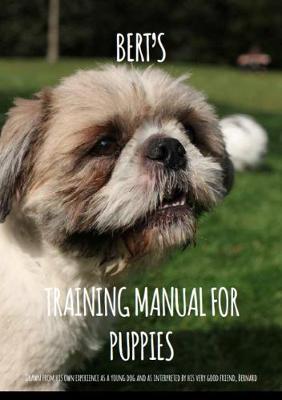 Book cover for Bert's Training Manual for Puppies