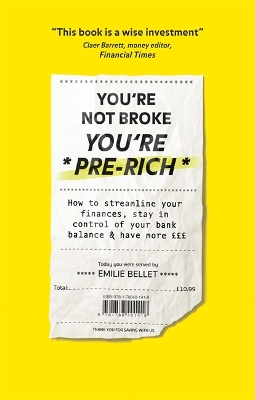 Cover of You're Not Broke You're Pre-Rich