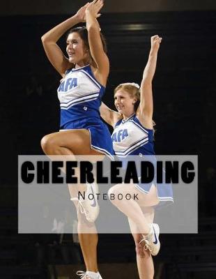 Book cover for Cheerleading Notebook