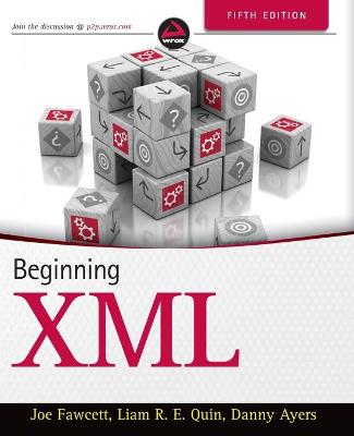 Book cover for Beginning XML