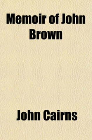 Cover of Memoir of John Brown