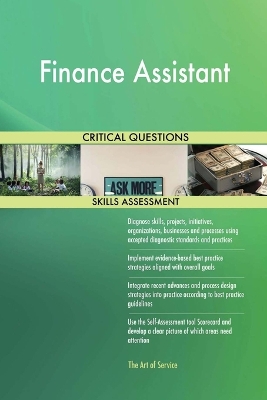 Book cover for Finance Assistant Critical Questions Skills Assessment