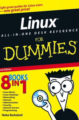 Cover of Linux All-in-One Desk Reference For Dummies