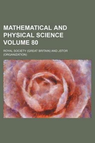 Cover of Mathematical and Physical Science Volume 80